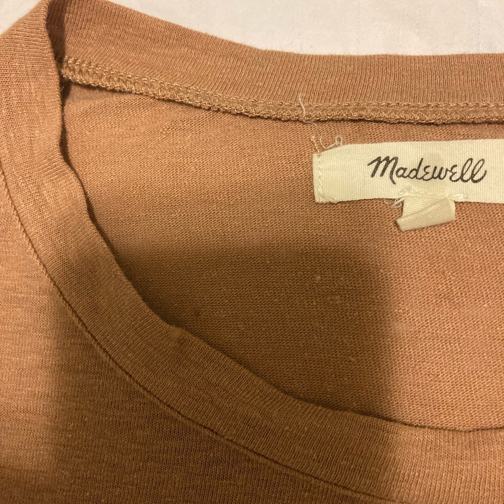 Madewell linen T-shirt